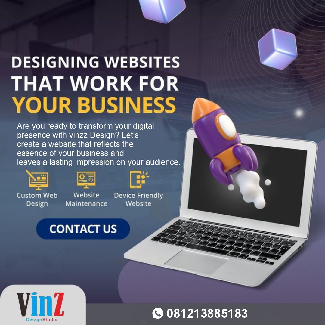 Jasa pembuatan vinzz desain